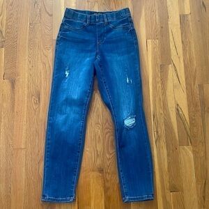 Judy Blue pull on boyfriend distressed jeans size 26